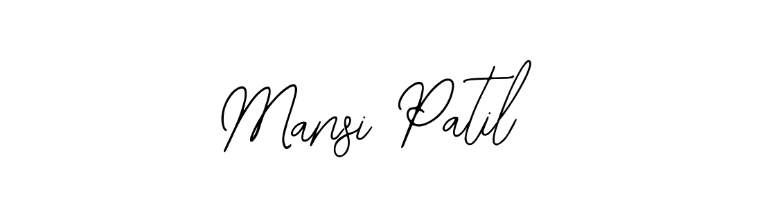 Design your own signature with our free online signature maker. With this signature software, you can create a handwritten (Bearetta-2O07w) signature for name Mansi Patil. Mansi Patil signature style 12 images and pictures png