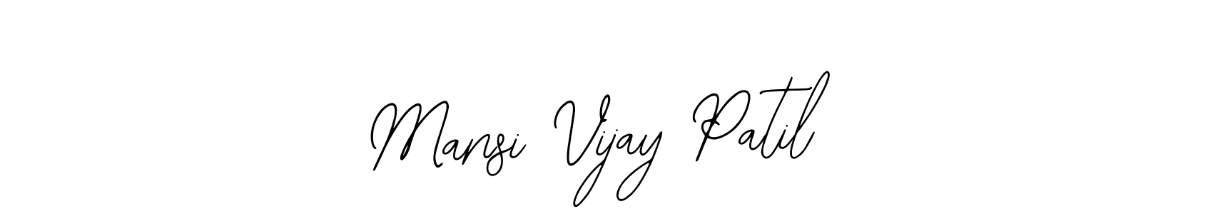 Once you've used our free online signature maker to create your best signature Bearetta-2O07w style, it's time to enjoy all of the benefits that Mansi Vijay Patil name signing documents. Mansi Vijay Patil signature style 12 images and pictures png