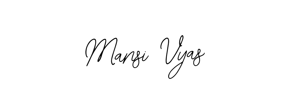 if you are searching for the best signature style for your name Mansi Vyas. so please give up your signature search. here we have designed multiple signature styles  using Bearetta-2O07w. Mansi Vyas signature style 12 images and pictures png