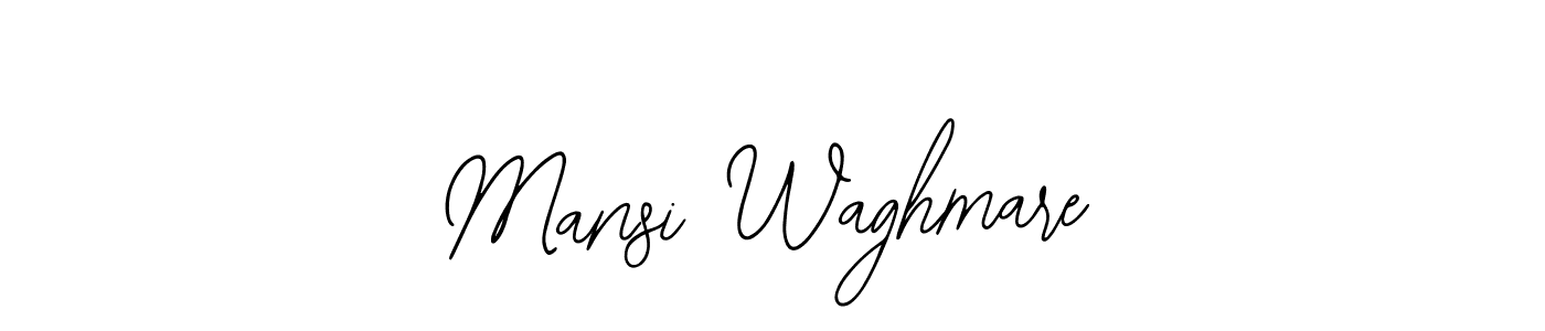 Also You can easily find your signature by using the search form. We will create Mansi Waghmare name handwritten signature images for you free of cost using Bearetta-2O07w sign style. Mansi Waghmare signature style 12 images and pictures png