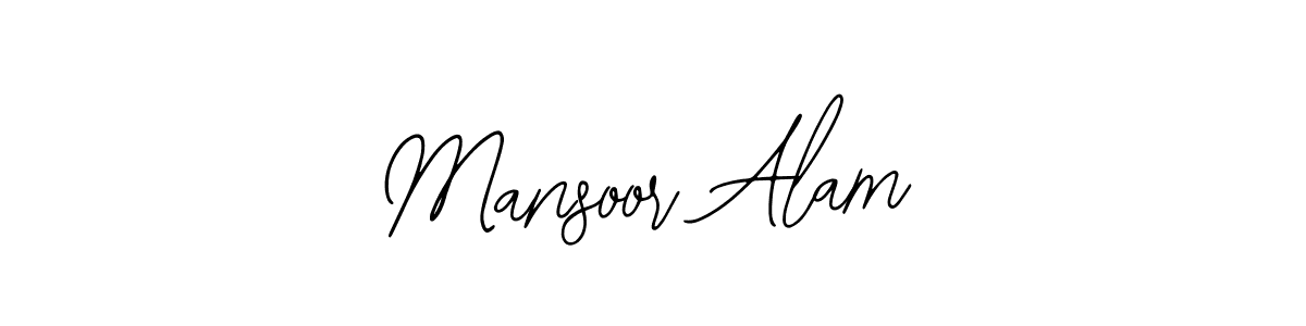 Mansoor Alam stylish signature style. Best Handwritten Sign (Bearetta-2O07w) for my name. Handwritten Signature Collection Ideas for my name Mansoor Alam. Mansoor Alam signature style 12 images and pictures png