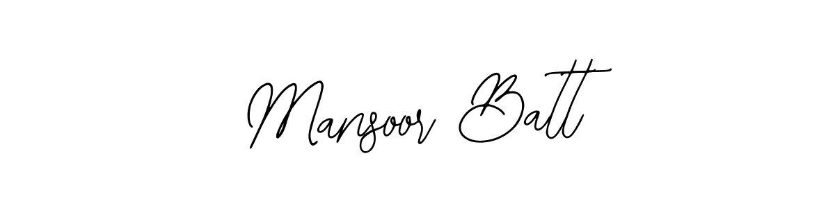 Create a beautiful signature design for name Mansoor Batt. With this signature (Bearetta-2O07w) fonts, you can make a handwritten signature for free. Mansoor Batt signature style 12 images and pictures png
