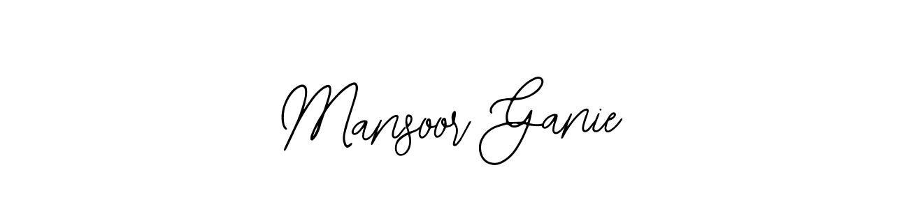 Use a signature maker to create a handwritten signature online. With this signature software, you can design (Bearetta-2O07w) your own signature for name Mansoor Ganie. Mansoor Ganie signature style 12 images and pictures png