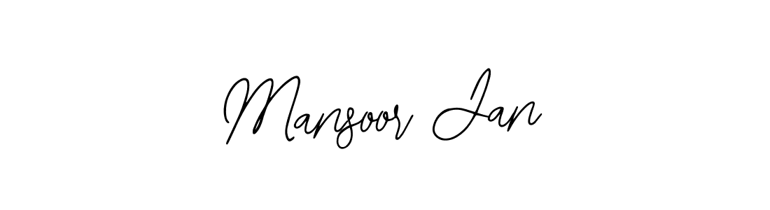 Mansoor Jan stylish signature style. Best Handwritten Sign (Bearetta-2O07w) for my name. Handwritten Signature Collection Ideas for my name Mansoor Jan. Mansoor Jan signature style 12 images and pictures png