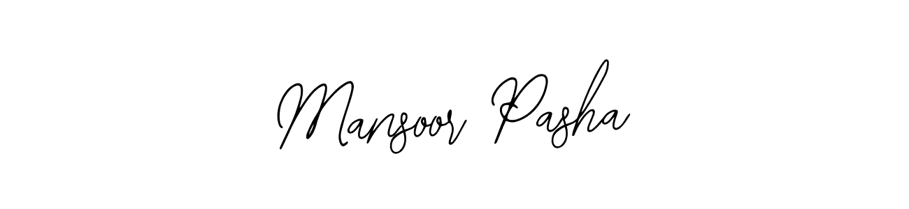 How to Draw Mansoor Pasha signature style? Bearetta-2O07w is a latest design signature styles for name Mansoor Pasha. Mansoor Pasha signature style 12 images and pictures png