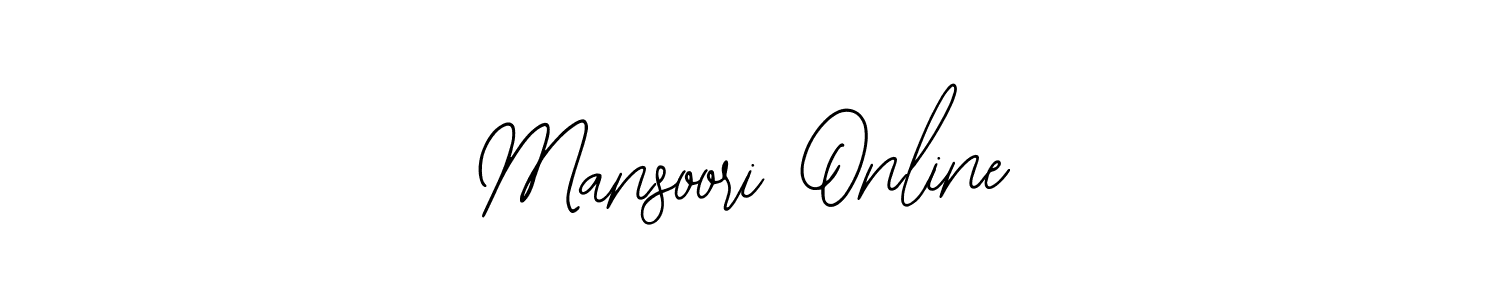 You can use this online signature creator to create a handwritten signature for the name Mansoori Online. This is the best online autograph maker. Mansoori Online signature style 12 images and pictures png