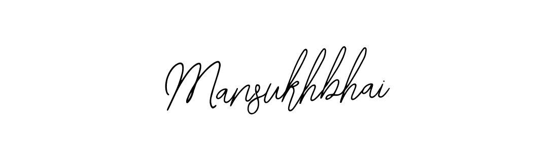 You should practise on your own different ways (Bearetta-2O07w) to write your name (Mansukhbhai) in signature. don't let someone else do it for you. Mansukhbhai signature style 12 images and pictures png