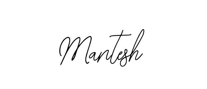 Also we have Mantesh name is the best signature style. Create professional handwritten signature collection using Bearetta-2O07w autograph style. Mantesh signature style 12 images and pictures png