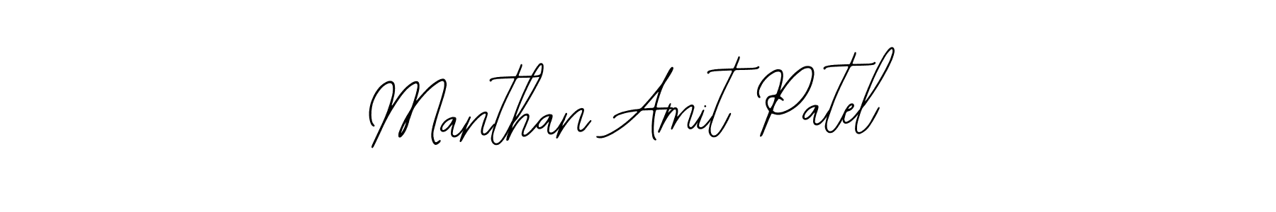 How to Draw Manthan Amit Patel signature style? Bearetta-2O07w is a latest design signature styles for name Manthan Amit Patel. Manthan Amit Patel signature style 12 images and pictures png