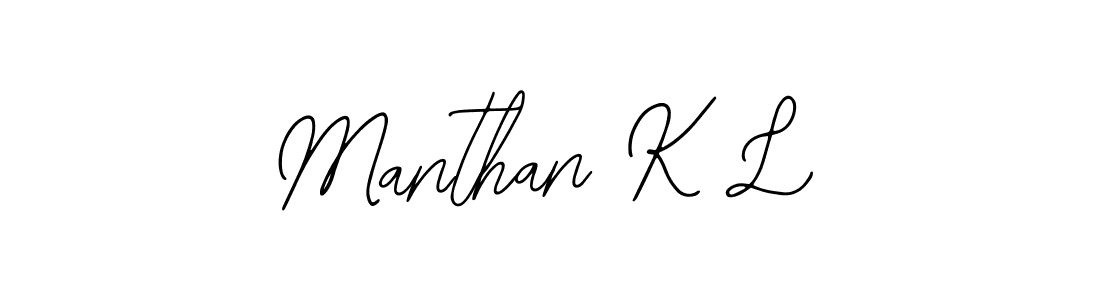 You can use this online signature creator to create a handwritten signature for the name Manthan K L. This is the best online autograph maker. Manthan K L signature style 12 images and pictures png