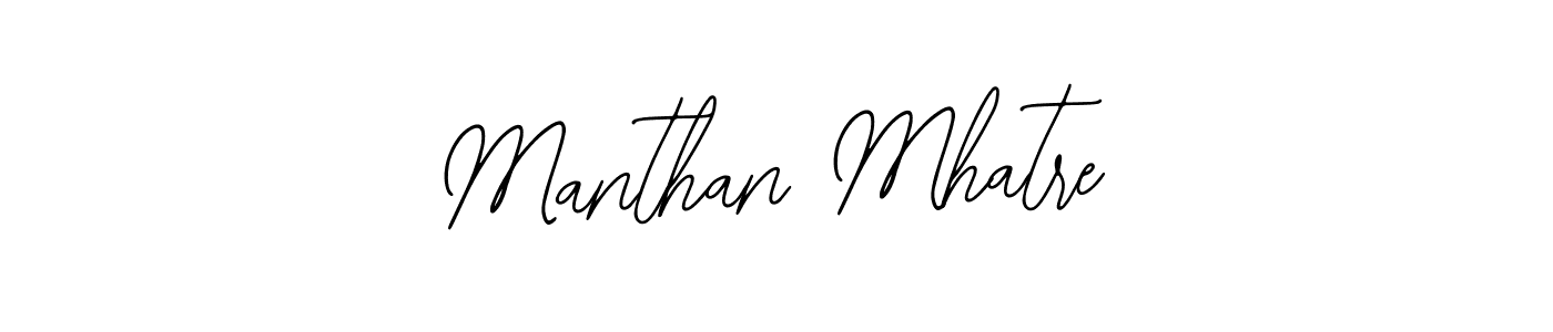 if you are searching for the best signature style for your name Manthan Mhatre. so please give up your signature search. here we have designed multiple signature styles  using Bearetta-2O07w. Manthan Mhatre signature style 12 images and pictures png