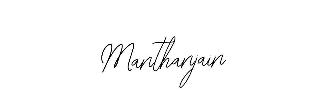 Also we have Manthanjain name is the best signature style. Create professional handwritten signature collection using Bearetta-2O07w autograph style. Manthanjain signature style 12 images and pictures png