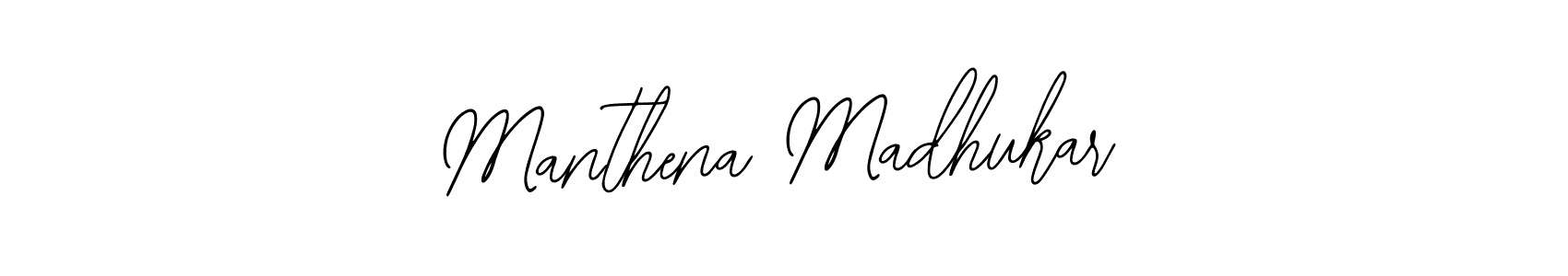 Design your own signature with our free online signature maker. With this signature software, you can create a handwritten (Bearetta-2O07w) signature for name Manthena Madhukar. Manthena Madhukar signature style 12 images and pictures png