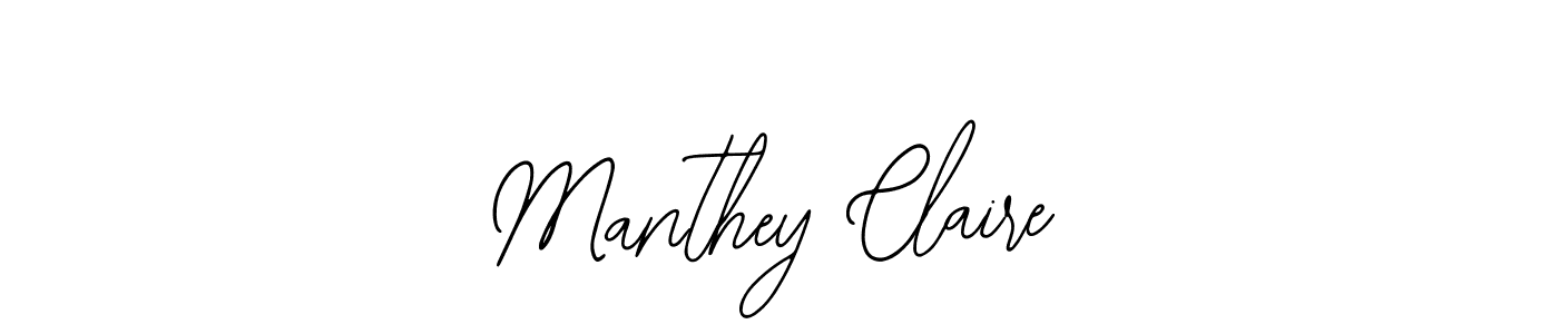 It looks lik you need a new signature style for name Manthey Claire. Design unique handwritten (Bearetta-2O07w) signature with our free signature maker in just a few clicks. Manthey Claire signature style 12 images and pictures png