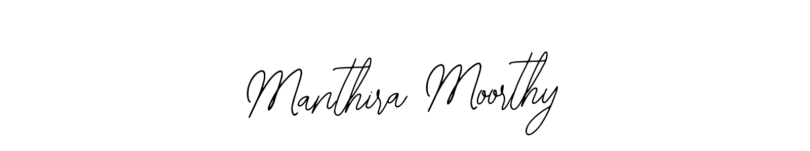 Also we have Manthira Moorthy name is the best signature style. Create professional handwritten signature collection using Bearetta-2O07w autograph style. Manthira Moorthy signature style 12 images and pictures png