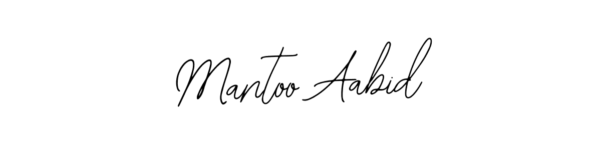 How to make Mantoo Aabid signature? Bearetta-2O07w is a professional autograph style. Create handwritten signature for Mantoo Aabid name. Mantoo Aabid signature style 12 images and pictures png