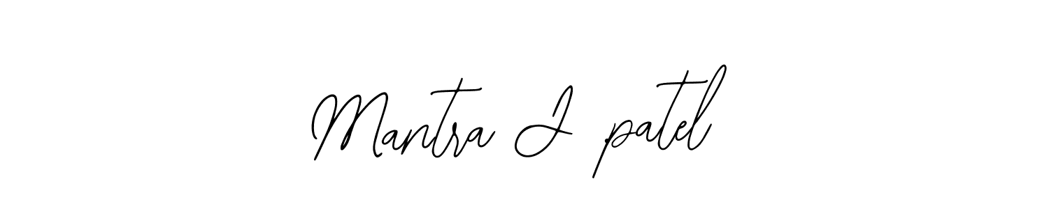 It looks lik you need a new signature style for name Mantra J .patel. Design unique handwritten (Bearetta-2O07w) signature with our free signature maker in just a few clicks. Mantra J .patel signature style 12 images and pictures png