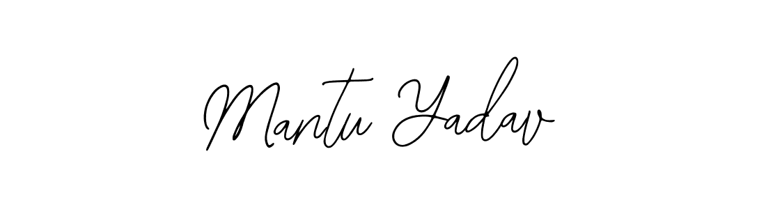 You should practise on your own different ways (Bearetta-2O07w) to write your name (Mantu Yadav) in signature. don't let someone else do it for you. Mantu Yadav signature style 12 images and pictures png