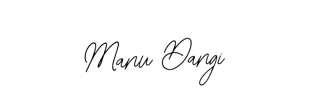 Bearetta-2O07w is a professional signature style that is perfect for those who want to add a touch of class to their signature. It is also a great choice for those who want to make their signature more unique. Get Manu Dangi name to fancy signature for free. Manu Dangi signature style 12 images and pictures png