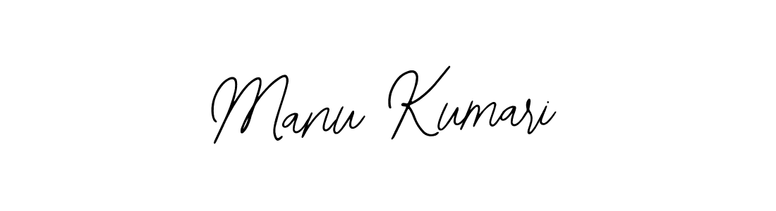 You should practise on your own different ways (Bearetta-2O07w) to write your name (Manu Kumari) in signature. don't let someone else do it for you. Manu Kumari signature style 12 images and pictures png