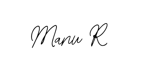 Make a beautiful signature design for name Manu R. With this signature (Bearetta-2O07w) style, you can create a handwritten signature for free. Manu R signature style 12 images and pictures png