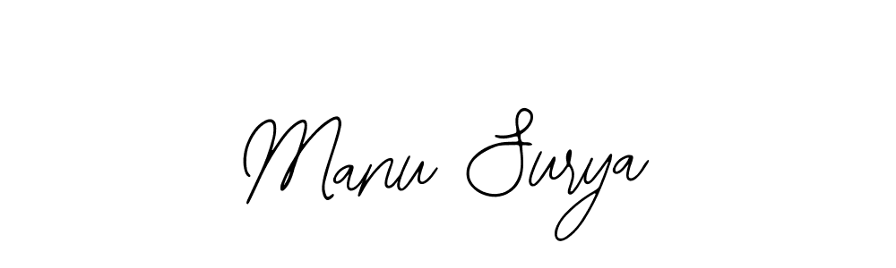 Make a beautiful signature design for name Manu Surya. Use this online signature maker to create a handwritten signature for free. Manu Surya signature style 12 images and pictures png