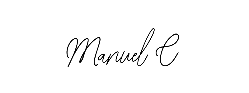Bearetta-2O07w is a professional signature style that is perfect for those who want to add a touch of class to their signature. It is also a great choice for those who want to make their signature more unique. Get Manuel C name to fancy signature for free. Manuel C signature style 12 images and pictures png