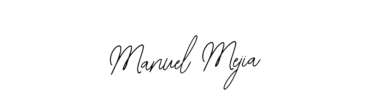 Manuel Mejia stylish signature style. Best Handwritten Sign (Bearetta-2O07w) for my name. Handwritten Signature Collection Ideas for my name Manuel Mejia. Manuel Mejia signature style 12 images and pictures png