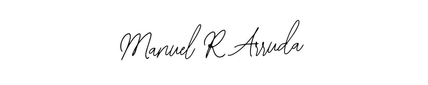Design your own signature with our free online signature maker. With this signature software, you can create a handwritten (Bearetta-2O07w) signature for name Manuel R Arruda. Manuel R Arruda signature style 12 images and pictures png