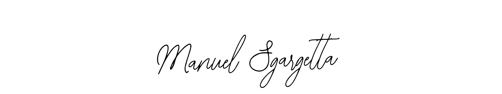 How to Draw Manuel Sgargetta signature style? Bearetta-2O07w is a latest design signature styles for name Manuel Sgargetta. Manuel Sgargetta signature style 12 images and pictures png