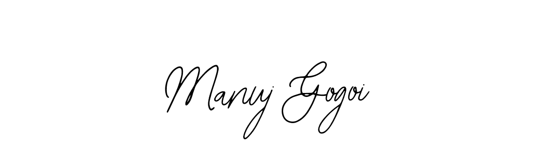 Create a beautiful signature design for name Manuj Gogoi. With this signature (Bearetta-2O07w) fonts, you can make a handwritten signature for free. Manuj Gogoi signature style 12 images and pictures png