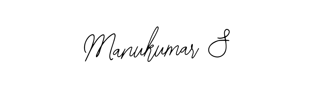 How to Draw Manukumar S signature style? Bearetta-2O07w is a latest design signature styles for name Manukumar S. Manukumar S signature style 12 images and pictures png