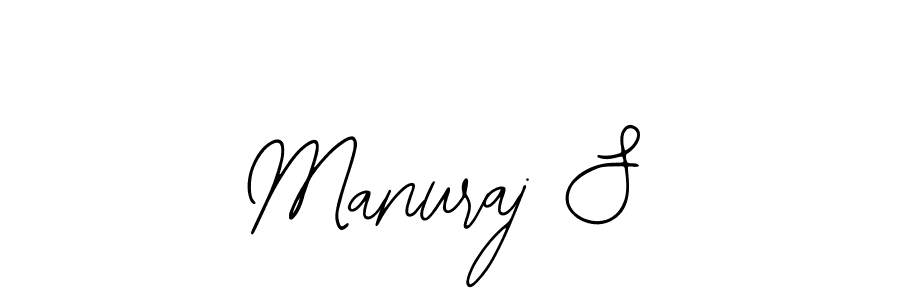 Create a beautiful signature design for name Manuraj S. With this signature (Bearetta-2O07w) fonts, you can make a handwritten signature for free. Manuraj S signature style 12 images and pictures png