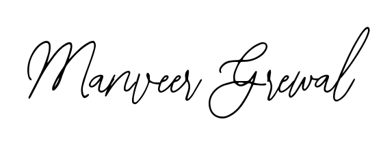 You should practise on your own different ways (Bearetta-2O07w) to write your name (Manveer Grewal) in signature. Don't let someone else do it for you. Manveer Grewal signature style 12 images and pictures png