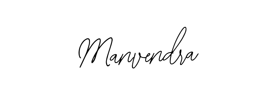 Also we have Manvendra name is the best signature style. Create professional handwritten signature collection using Bearetta-2O07w autograph style. Manvendra signature style 12 images and pictures png