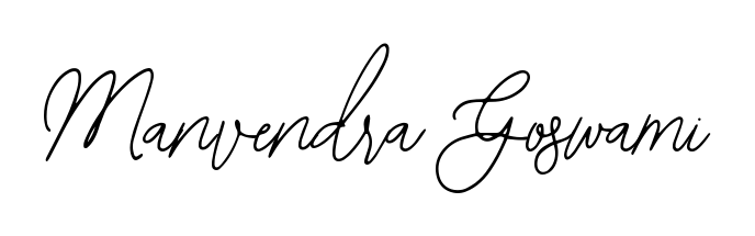 Generate high-definition signature styles for Manvendra Goswami. The Bearetta-2O07w typeface ensures crisp legibility and sophisticated design. Manvendra Goswami signature style 12 images and pictures png
