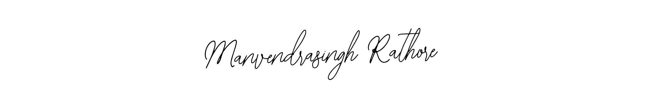 Use a signature maker to create a handwritten signature online. With this signature software, you can design (Bearetta-2O07w) your own signature for name Manvendrasingh Rathore. Manvendrasingh Rathore signature style 12 images and pictures png