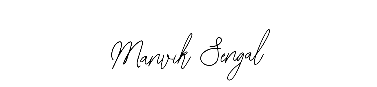 Also You can easily find your signature by using the search form. We will create Manvik Sengal name handwritten signature images for you free of cost using Bearetta-2O07w sign style. Manvik Sengal signature style 12 images and pictures png