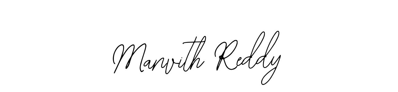 Manvith Reddy stylish signature style. Best Handwritten Sign (Bearetta-2O07w) for my name. Handwritten Signature Collection Ideas for my name Manvith Reddy. Manvith Reddy signature style 12 images and pictures png