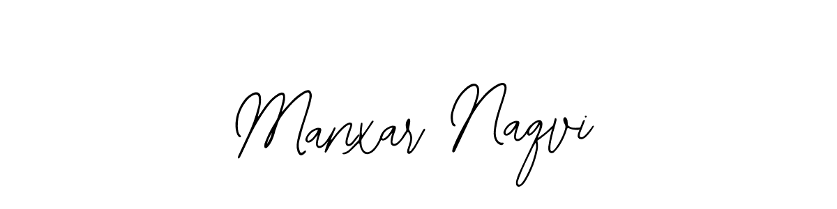 Create a beautiful signature design for name Manxar Naqvi. With this signature (Bearetta-2O07w) fonts, you can make a handwritten signature for free. Manxar Naqvi signature style 12 images and pictures png