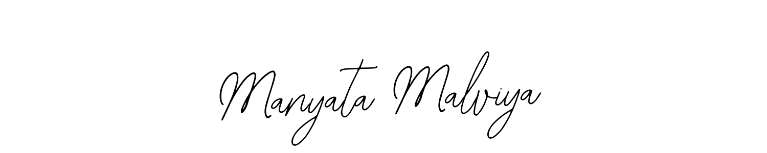 Create a beautiful signature design for name Manyata Malviya. With this signature (Bearetta-2O07w) fonts, you can make a handwritten signature for free. Manyata Malviya signature style 12 images and pictures png