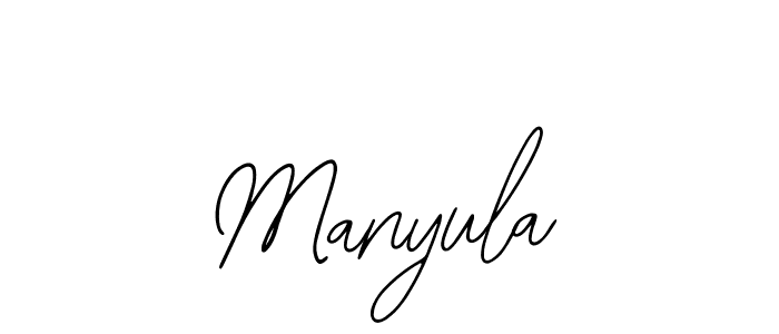 Bearetta-2O07w is a professional signature style that is perfect for those who want to add a touch of class to their signature. It is also a great choice for those who want to make their signature more unique. Get Manyula name to fancy signature for free. Manyula signature style 12 images and pictures png