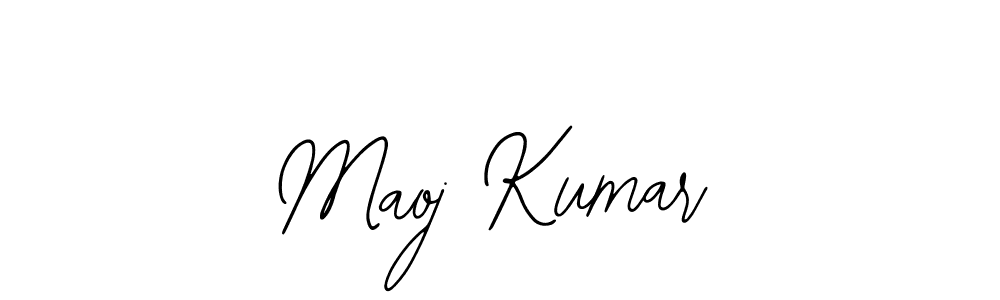 Also You can easily find your signature by using the search form. We will create Maoj Kumar name handwritten signature images for you free of cost using Bearetta-2O07w sign style. Maoj Kumar signature style 12 images and pictures png