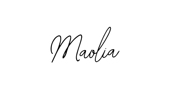 How to Draw Maolia signature style? Bearetta-2O07w is a latest design signature styles for name Maolia. Maolia signature style 12 images and pictures png