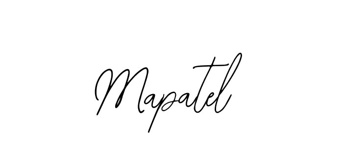 Create a beautiful signature design for name Mapatel. With this signature (Bearetta-2O07w) fonts, you can make a handwritten signature for free. Mapatel signature style 12 images and pictures png