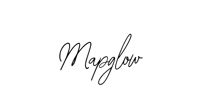 Use a signature maker to create a handwritten signature online. With this signature software, you can design (Bearetta-2O07w) your own signature for name Mapglow. Mapglow signature style 12 images and pictures png