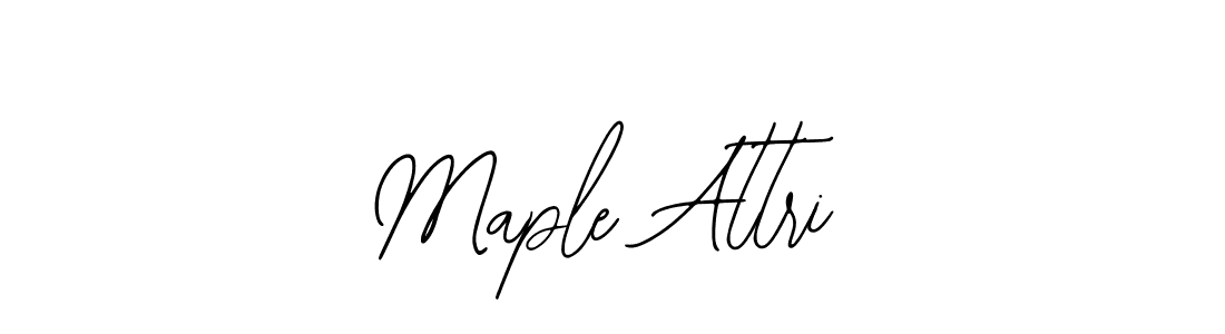 Make a beautiful signature design for name Maple Attri. Use this online signature maker to create a handwritten signature for free. Maple Attri signature style 12 images and pictures png