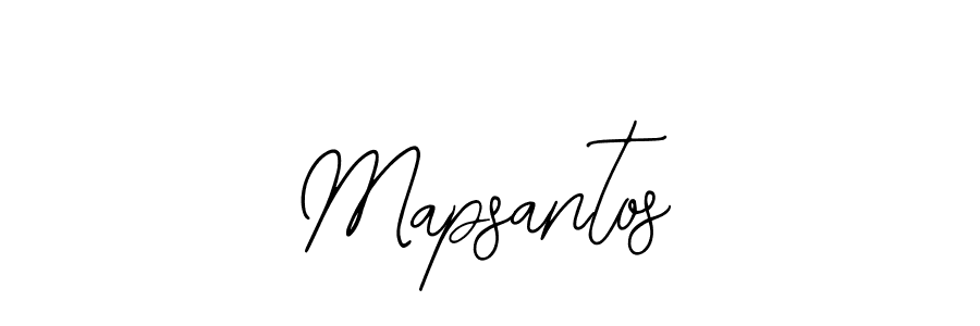 How to make Mapsantos signature? Bearetta-2O07w is a professional autograph style. Create handwritten signature for Mapsantos name. Mapsantos signature style 12 images and pictures png