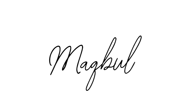 How to make Maqbul name signature. Use Bearetta-2O07w style for creating short signs online. This is the latest handwritten sign. Maqbul signature style 12 images and pictures png