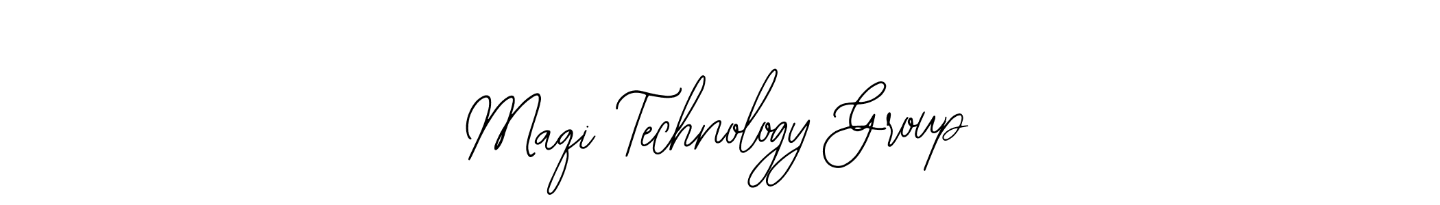 Make a beautiful signature design for name Maqi Technology Group. With this signature (Bearetta-2O07w) style, you can create a handwritten signature for free. Maqi Technology Group signature style 12 images and pictures png